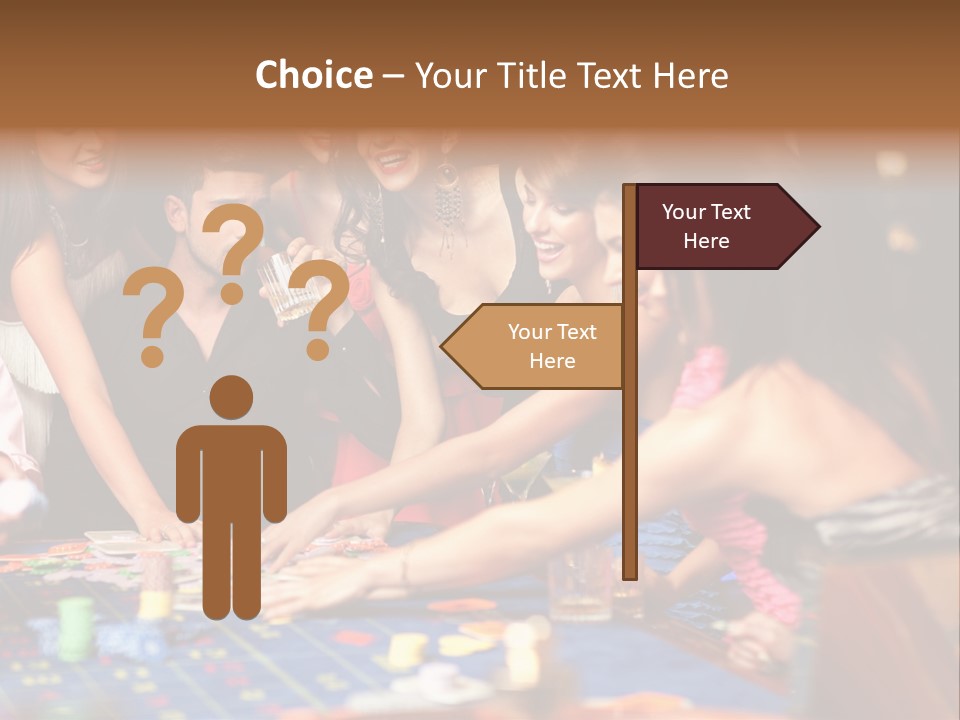 Trees Roofs Calm PowerPoint Template