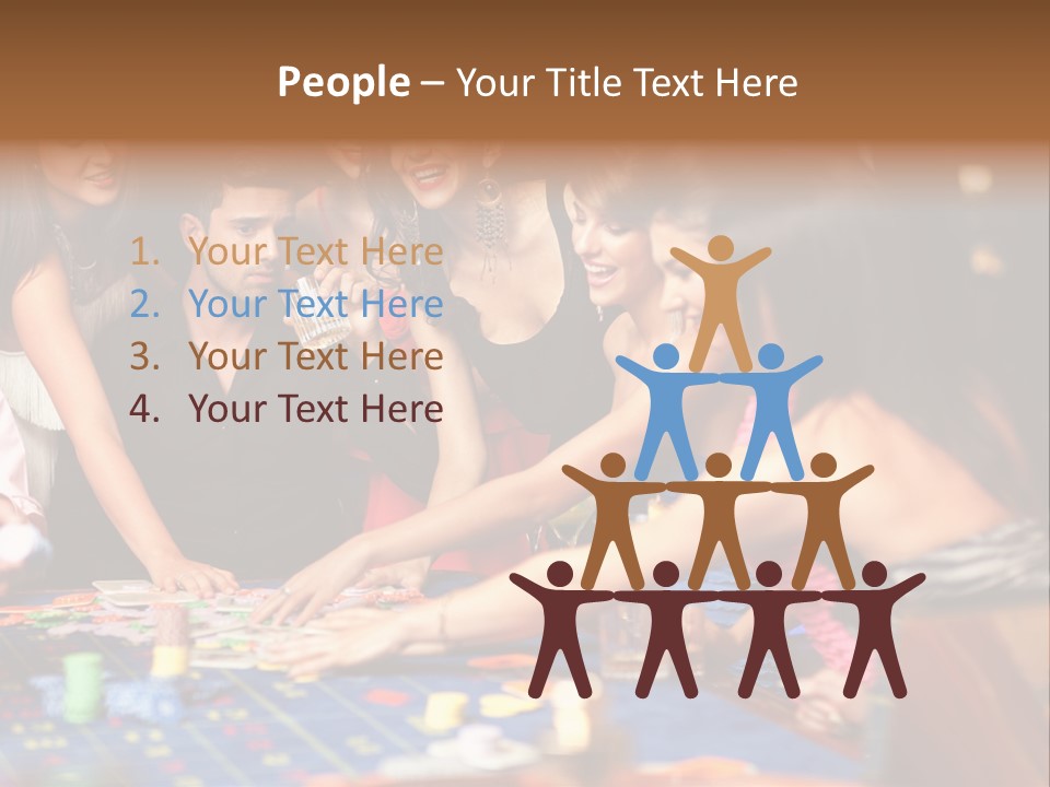 Trees Roofs Calm PowerPoint Template