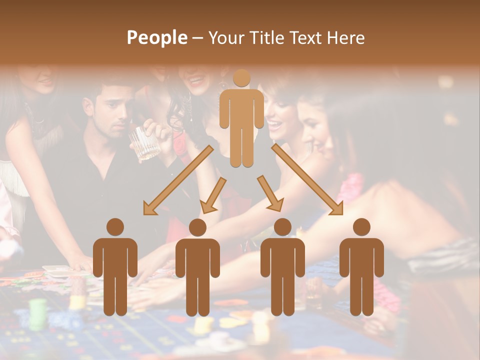 Trees Roofs Calm PowerPoint Template