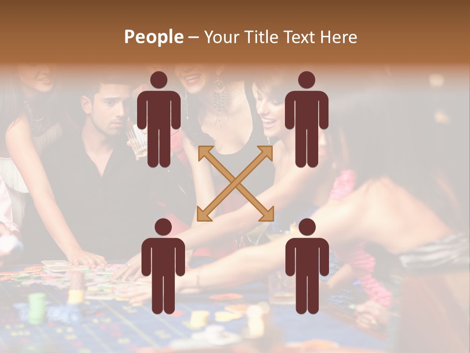 Trees Roofs Calm PowerPoint Template