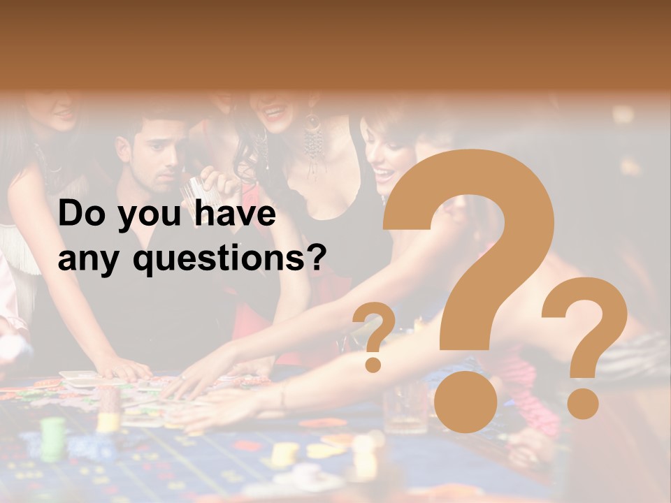 Trees Roofs Calm PowerPoint Template