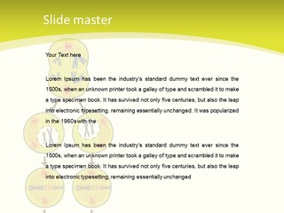 Organelle Cycle Tissue PowerPoint Template