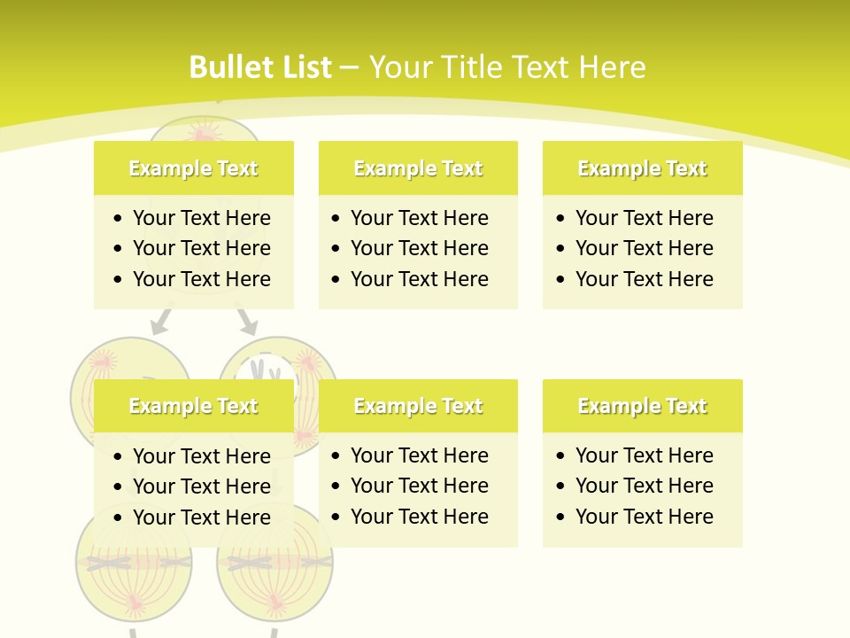 Organelle Cycle Tissue PowerPoint Template
