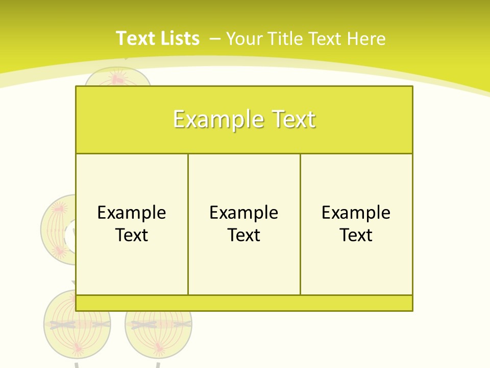 Organelle Cycle Tissue PowerPoint Template