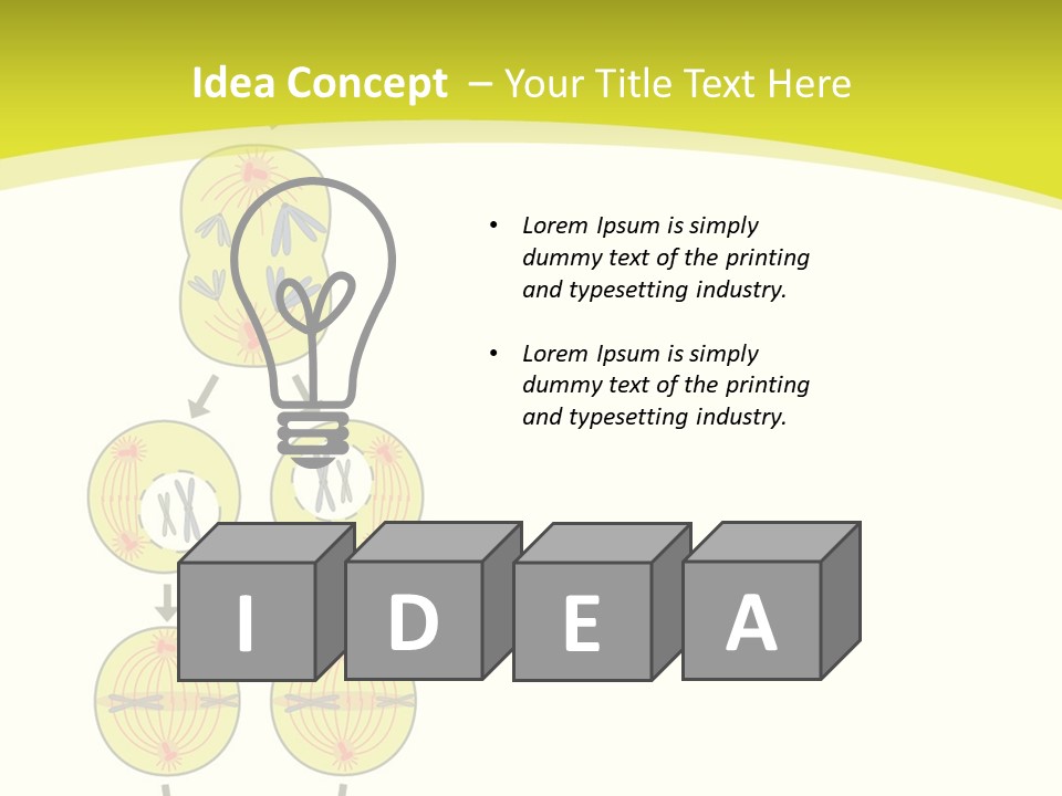 Organelle Cycle Tissue PowerPoint Template