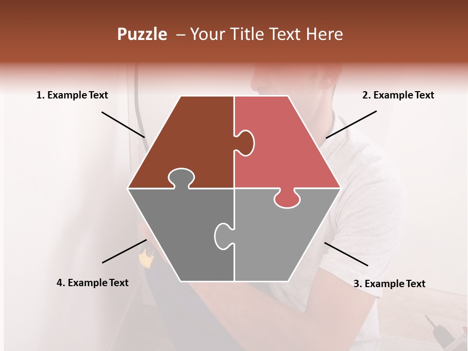 Male Hand Remodel PowerPoint Template