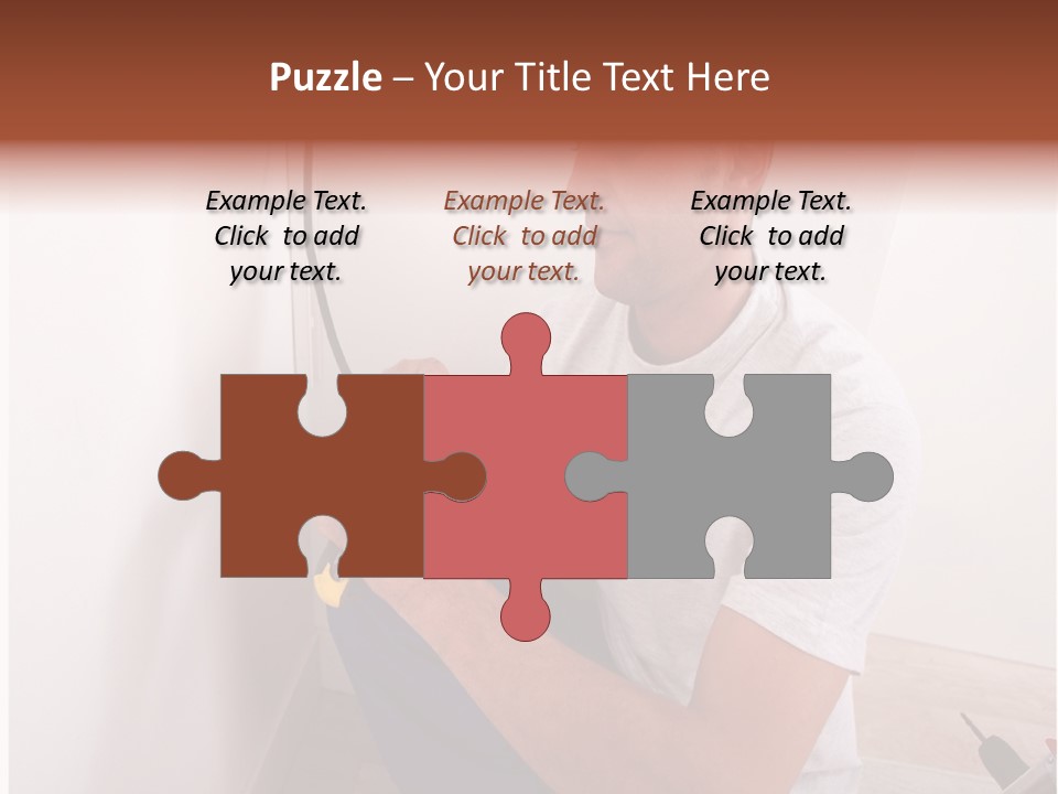 Male Hand Remodel PowerPoint Template