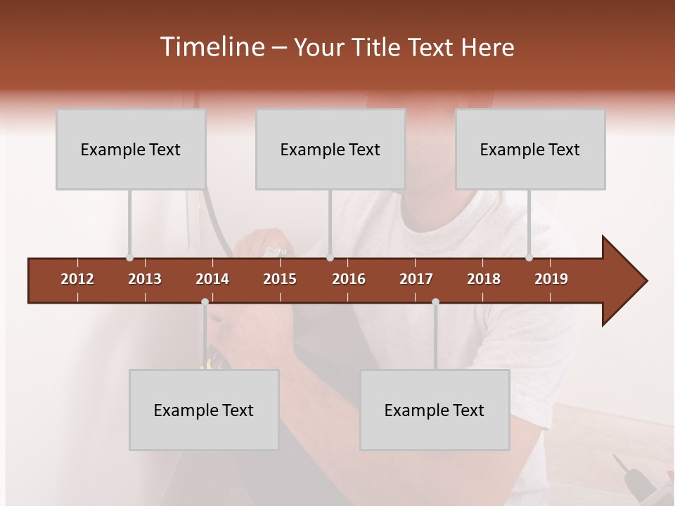 Male Hand Remodel PowerPoint Template