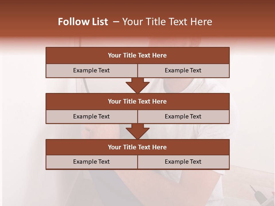Male Hand Remodel PowerPoint Template
