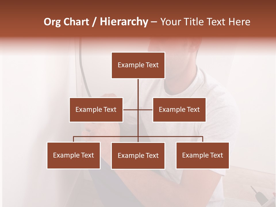 Male Hand Remodel PowerPoint Template