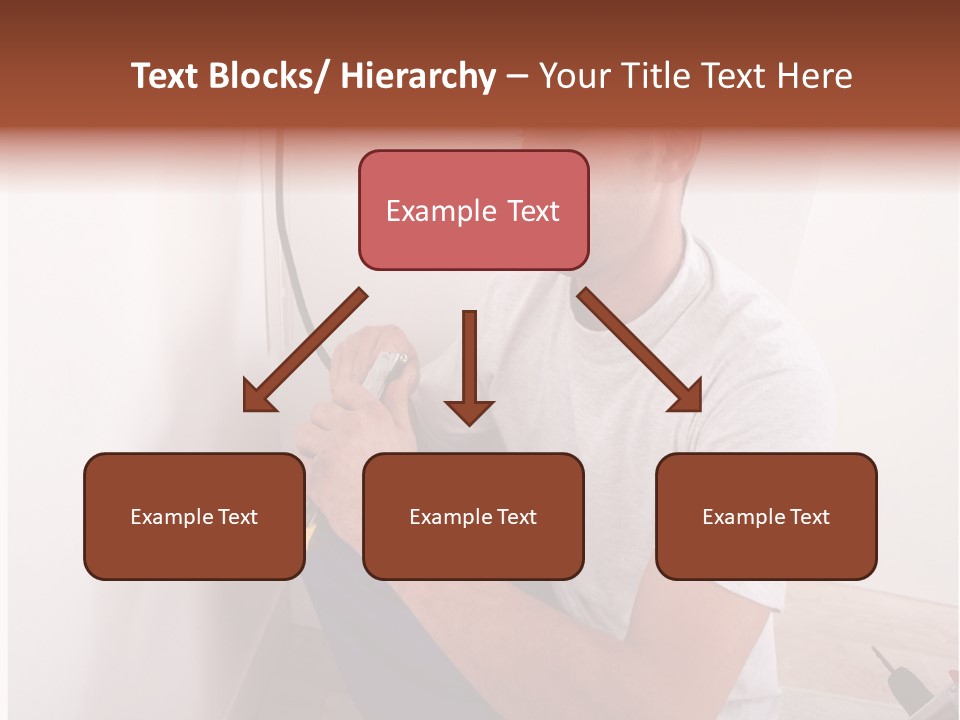 Male Hand Remodel PowerPoint Template