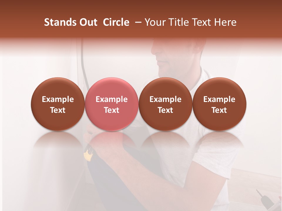 Male Hand Remodel PowerPoint Template