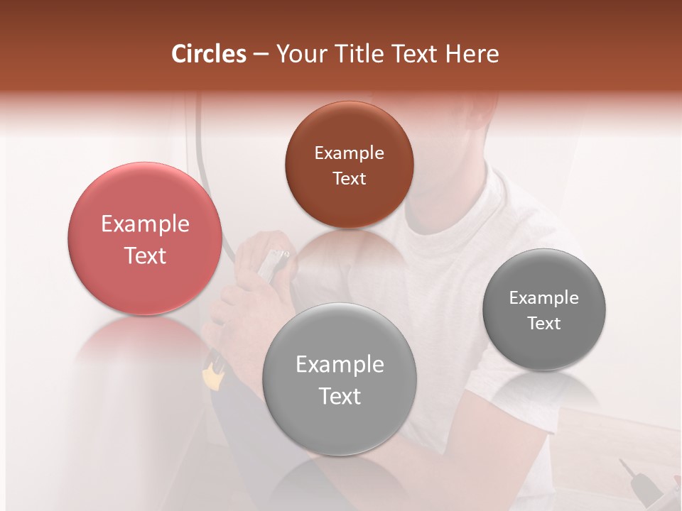 Male Hand Remodel PowerPoint Template