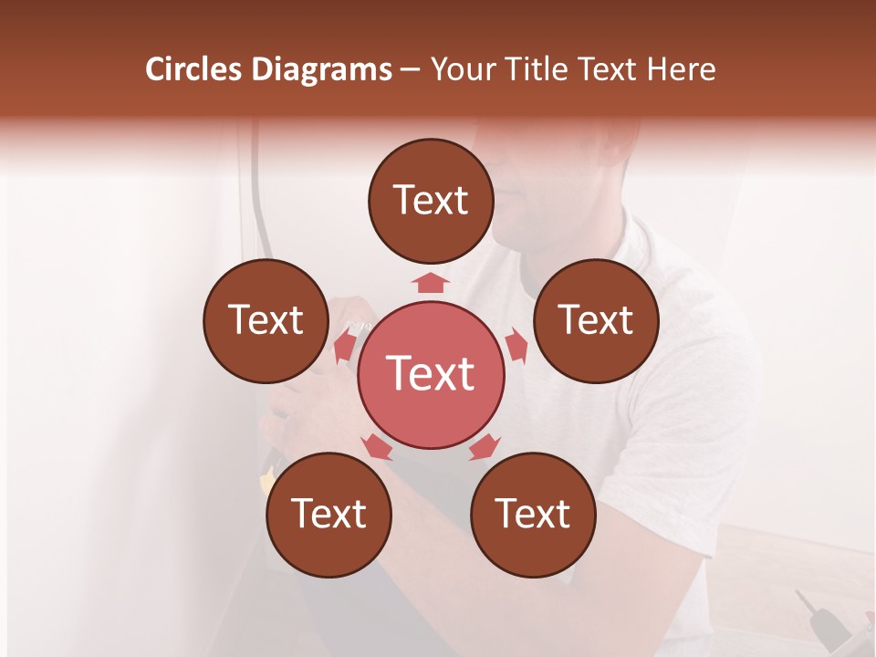 Male Hand Remodel PowerPoint Template