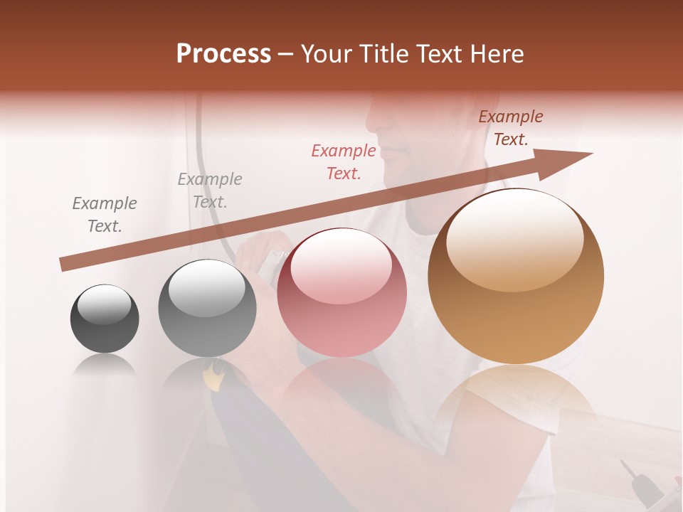 Male Hand Remodel PowerPoint Template