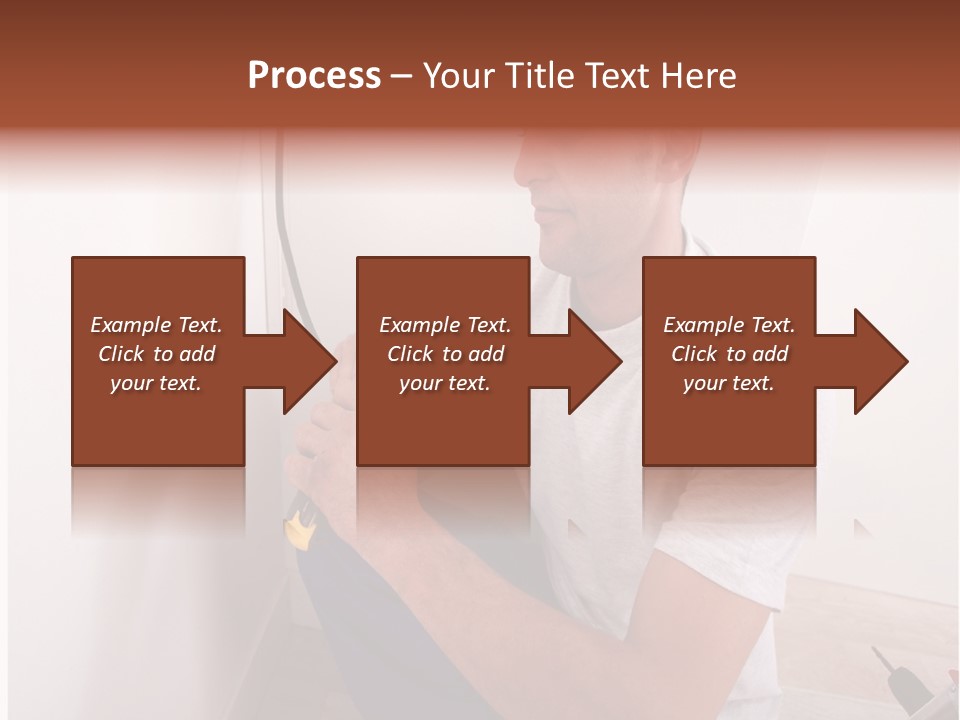 Male Hand Remodel PowerPoint Template