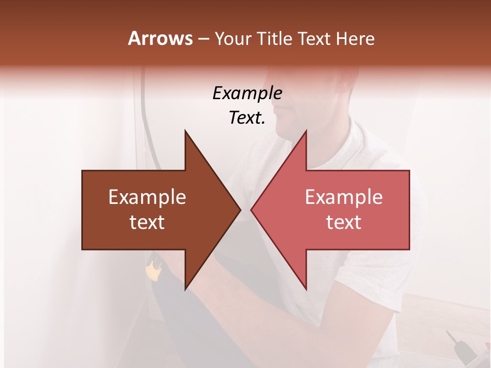 Male Hand Remodel PowerPoint Template