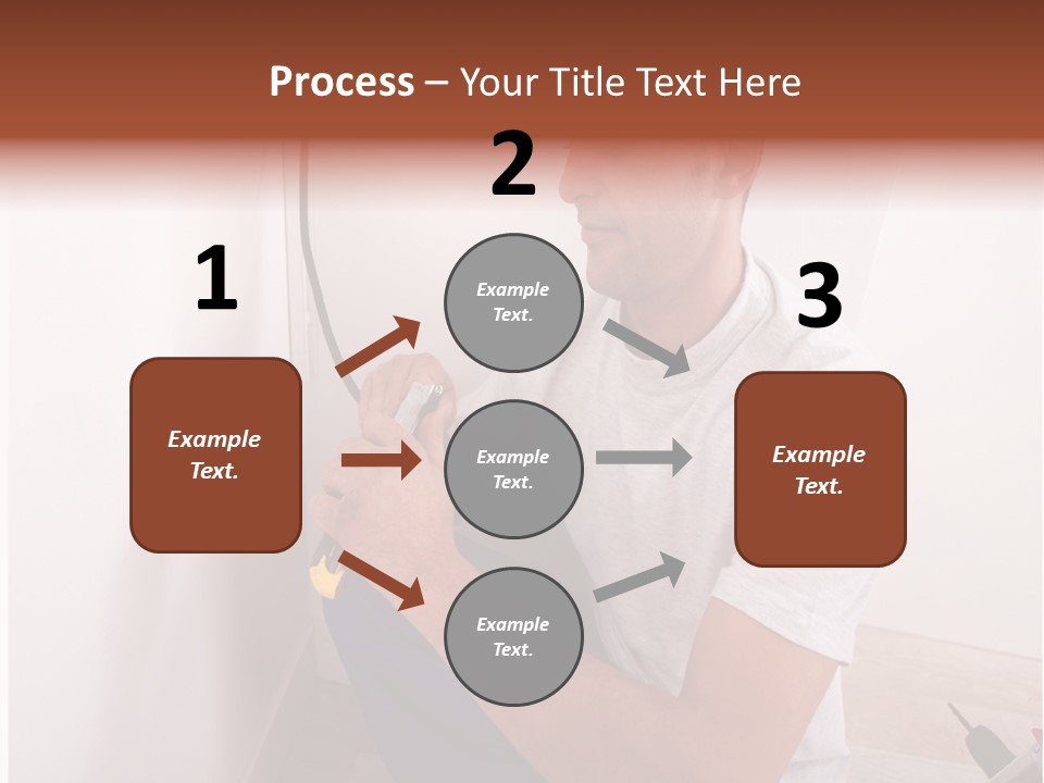 Male Hand Remodel PowerPoint Template