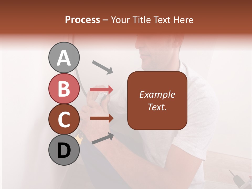 Male Hand Remodel PowerPoint Template