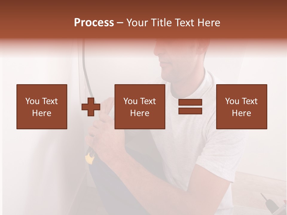Male Hand Remodel PowerPoint Template