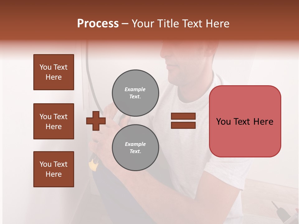 Male Hand Remodel PowerPoint Template