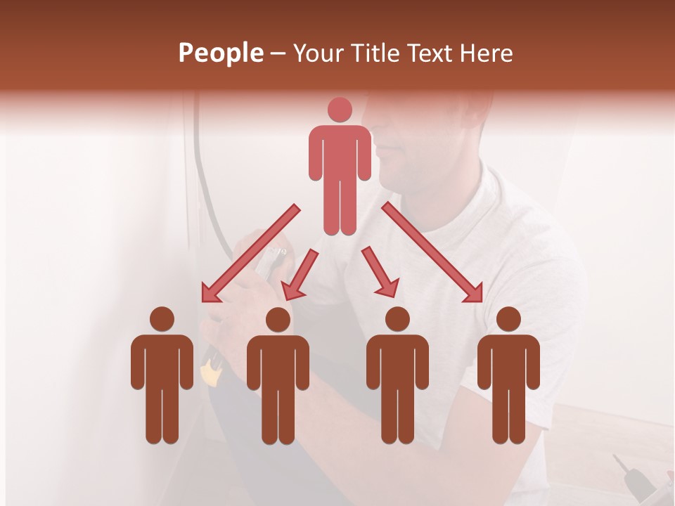 Male Hand Remodel PowerPoint Template