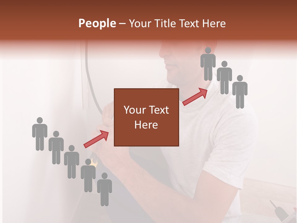 Male Hand Remodel PowerPoint Template