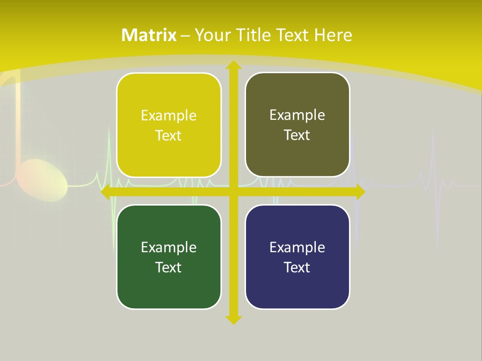 Colorful Rainbow Healthy PowerPoint Template