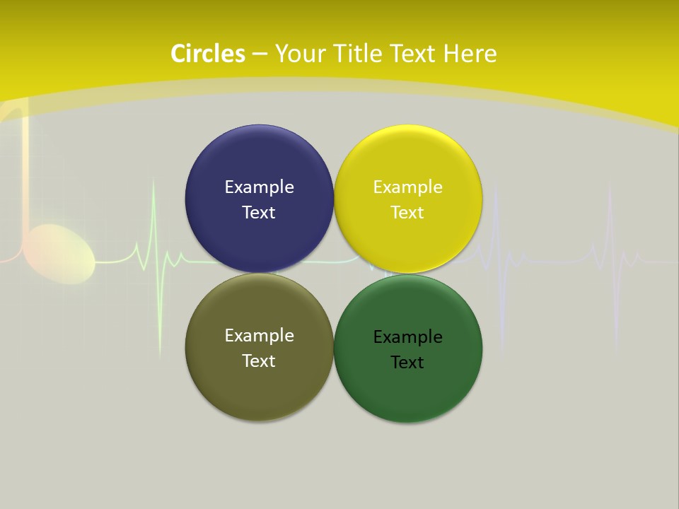 Colorful Rainbow Healthy PowerPoint Template