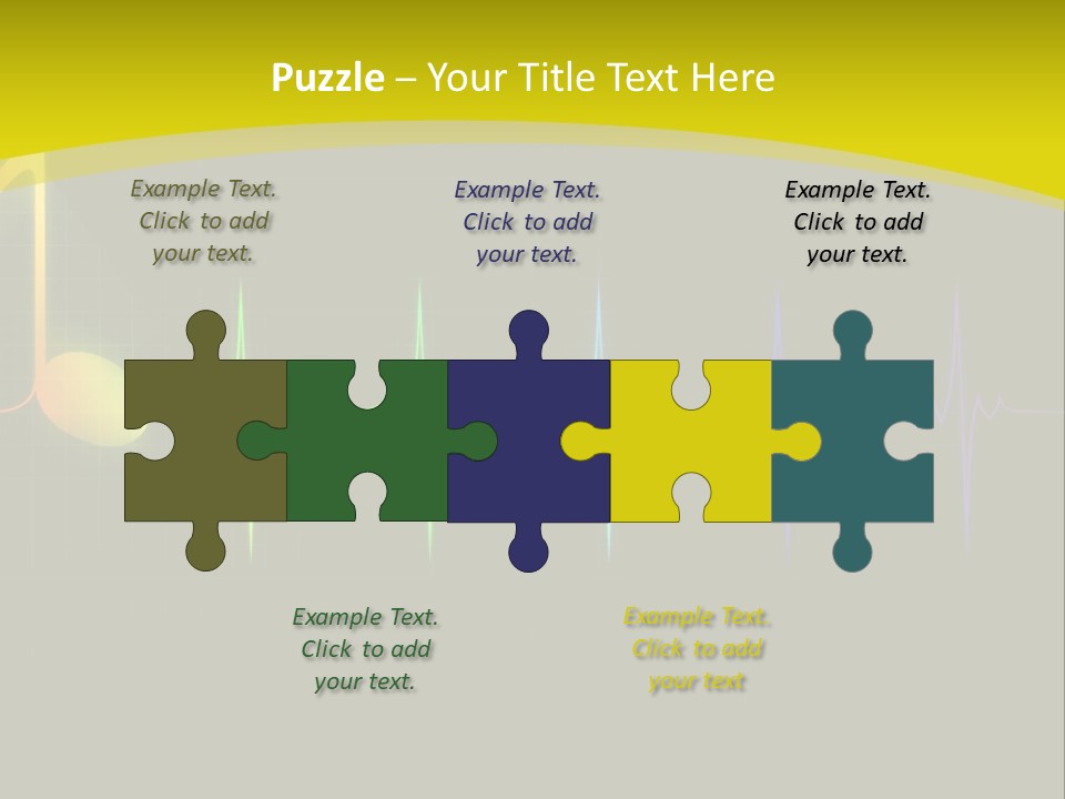 Colorful Rainbow Healthy PowerPoint Template