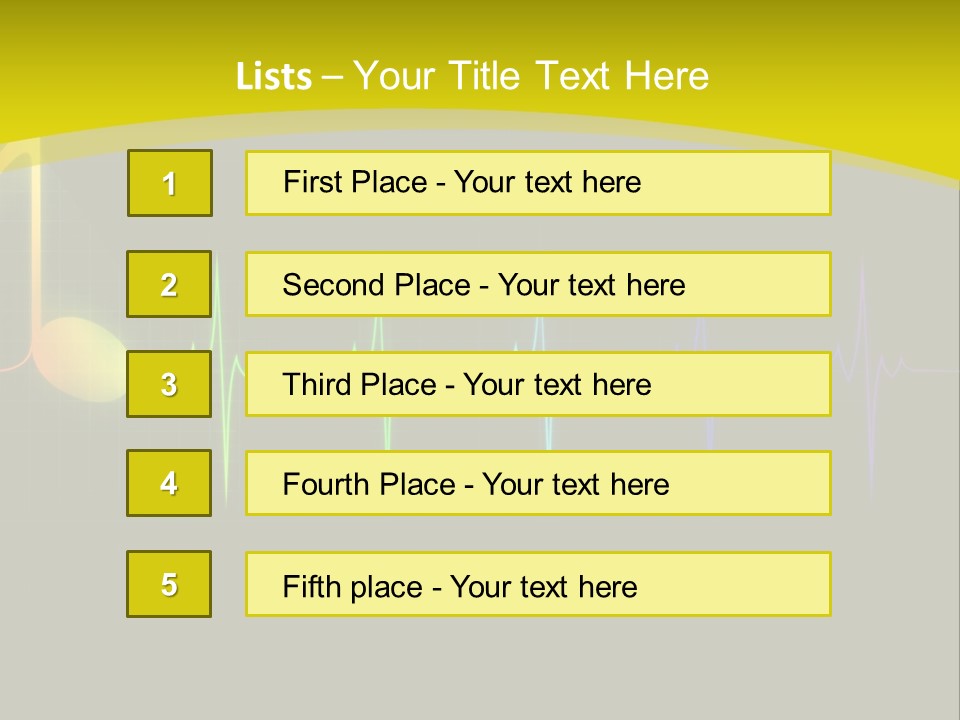 Colorful Rainbow Healthy PowerPoint Template