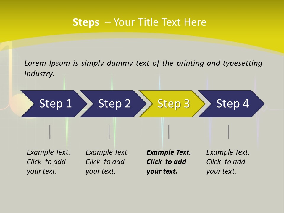 Colorful Rainbow Healthy PowerPoint Template