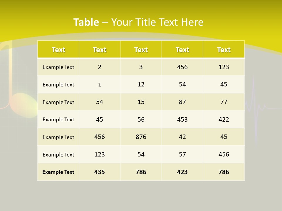 Colorful Rainbow Healthy PowerPoint Template