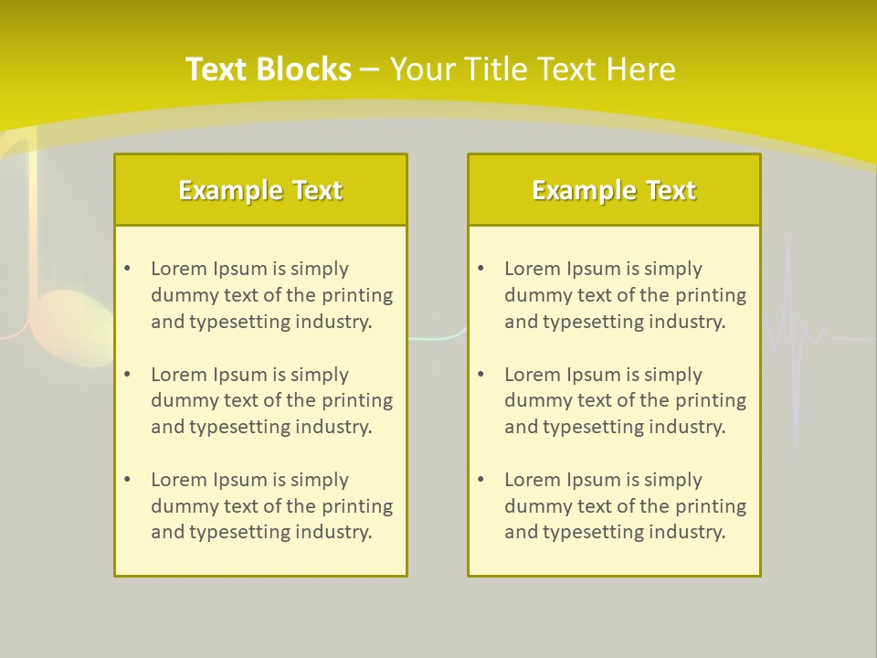 Colorful Rainbow Healthy PowerPoint Template