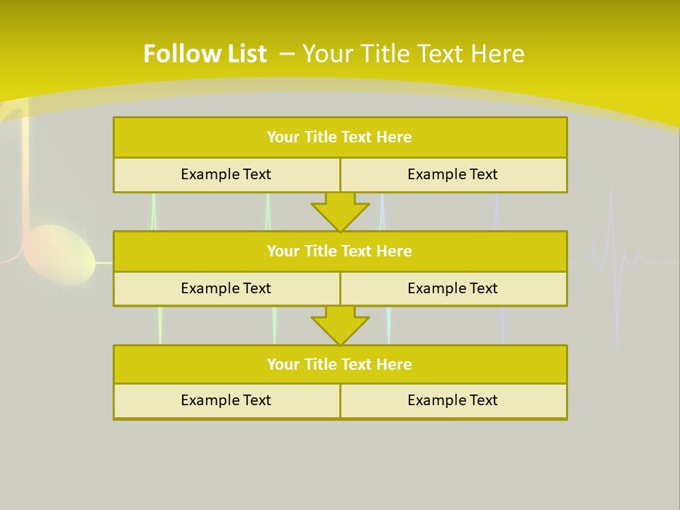 Colorful Rainbow Healthy PowerPoint Template