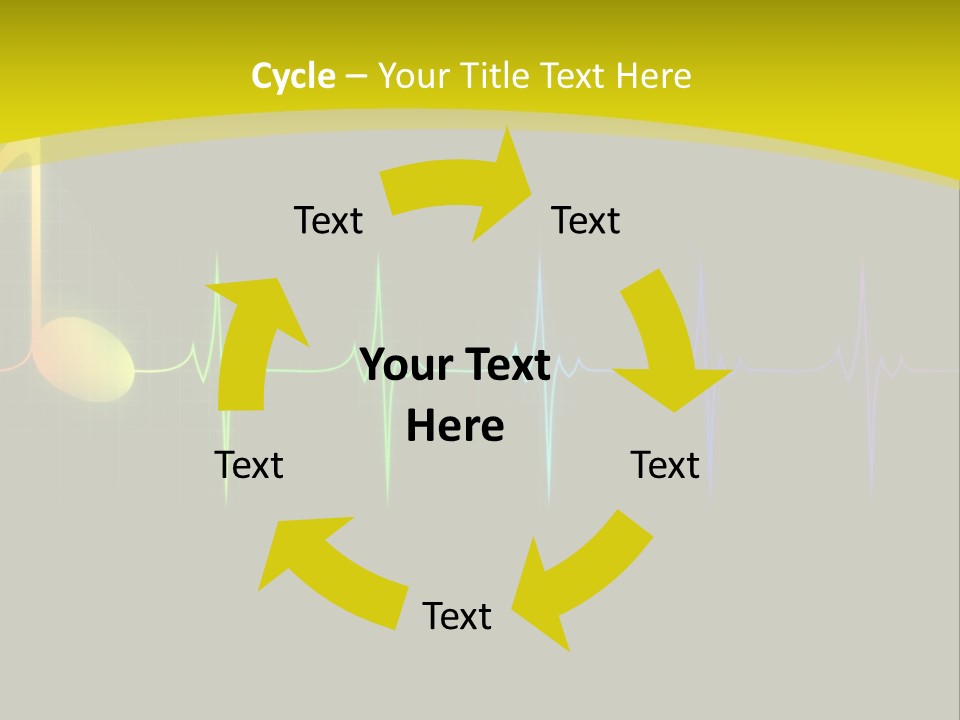 Colorful Rainbow Healthy PowerPoint Template