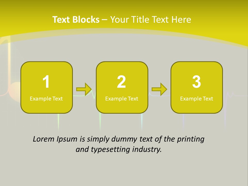 Colorful Rainbow Healthy PowerPoint Template