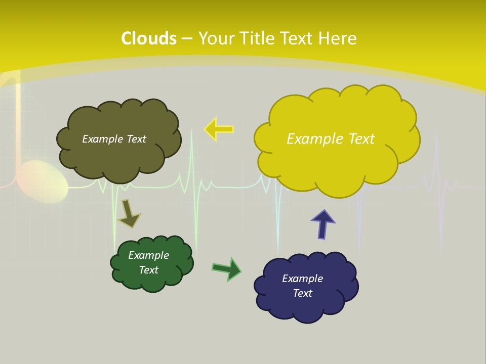 Colorful Rainbow Healthy PowerPoint Template