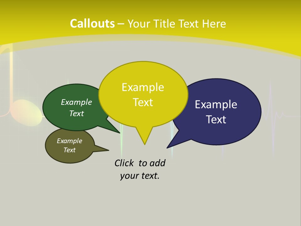 Colorful Rainbow Healthy PowerPoint Template