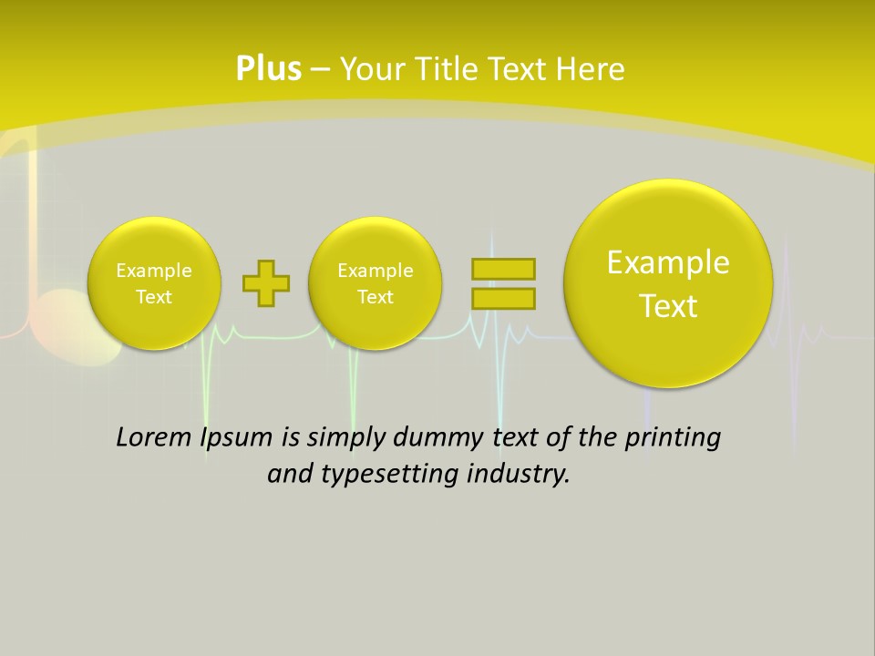 Colorful Rainbow Healthy PowerPoint Template