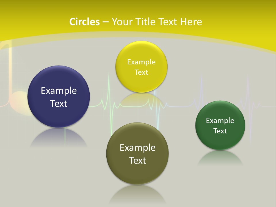 Colorful Rainbow Healthy PowerPoint Template