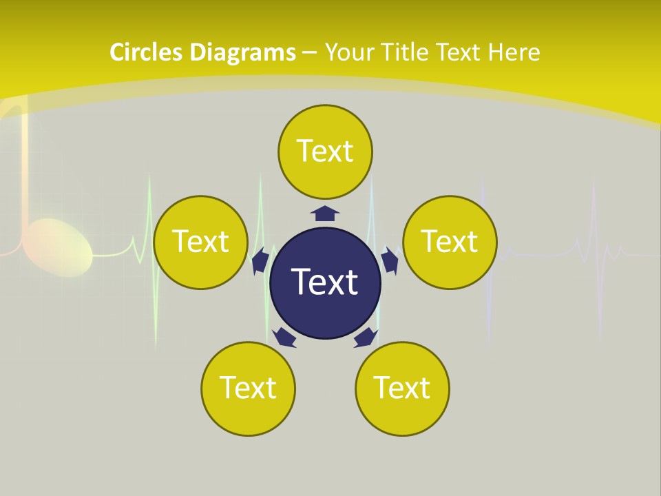 Colorful Rainbow Healthy PowerPoint Template