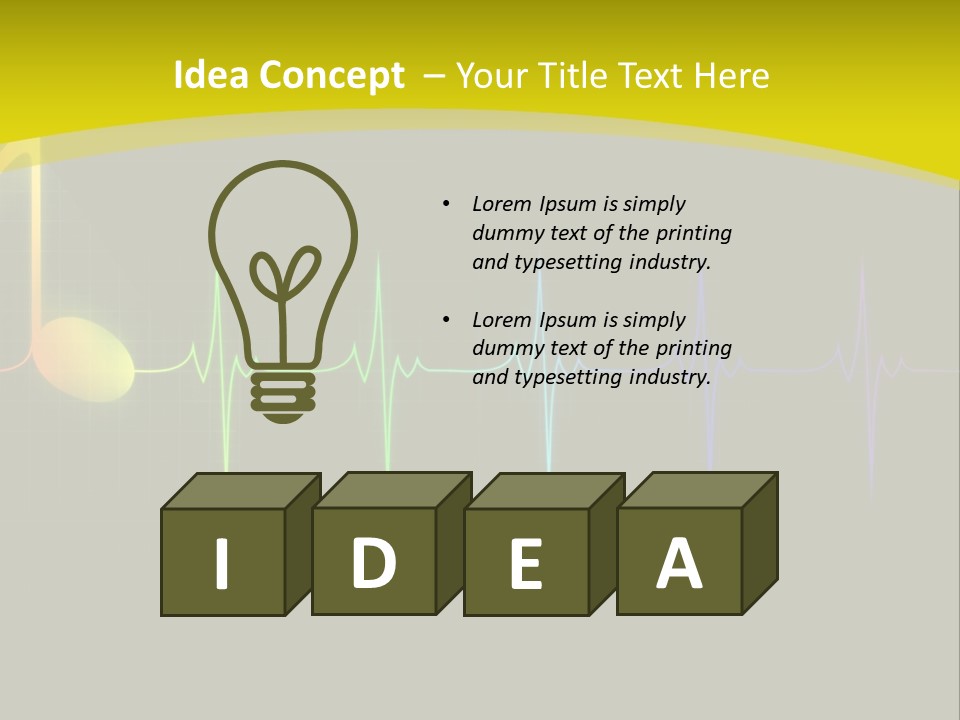 Colorful Rainbow Healthy PowerPoint Template