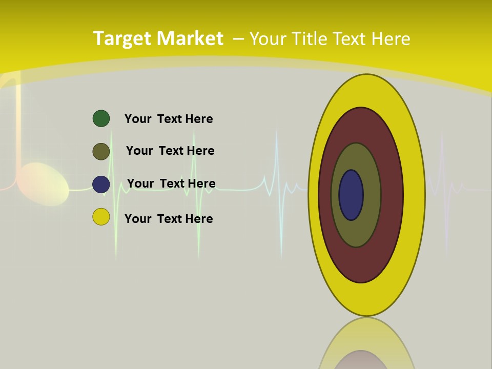 Colorful Rainbow Healthy PowerPoint Template