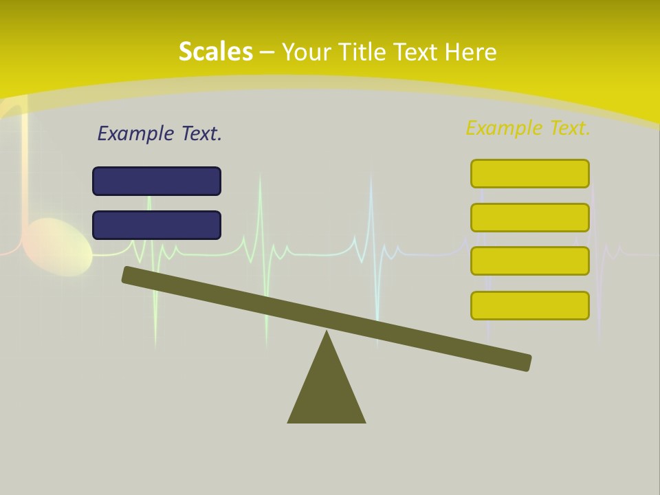 Colorful Rainbow Healthy PowerPoint Template
