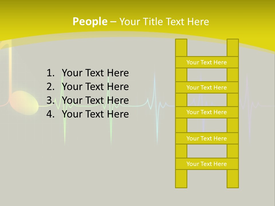 Colorful Rainbow Healthy PowerPoint Template