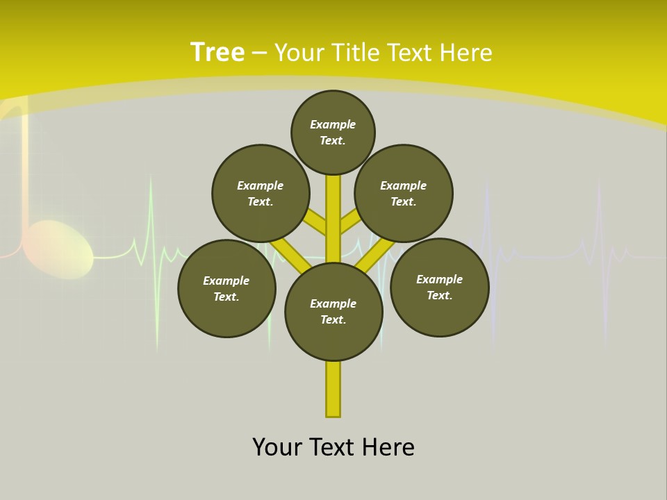 Colorful Rainbow Healthy PowerPoint Template