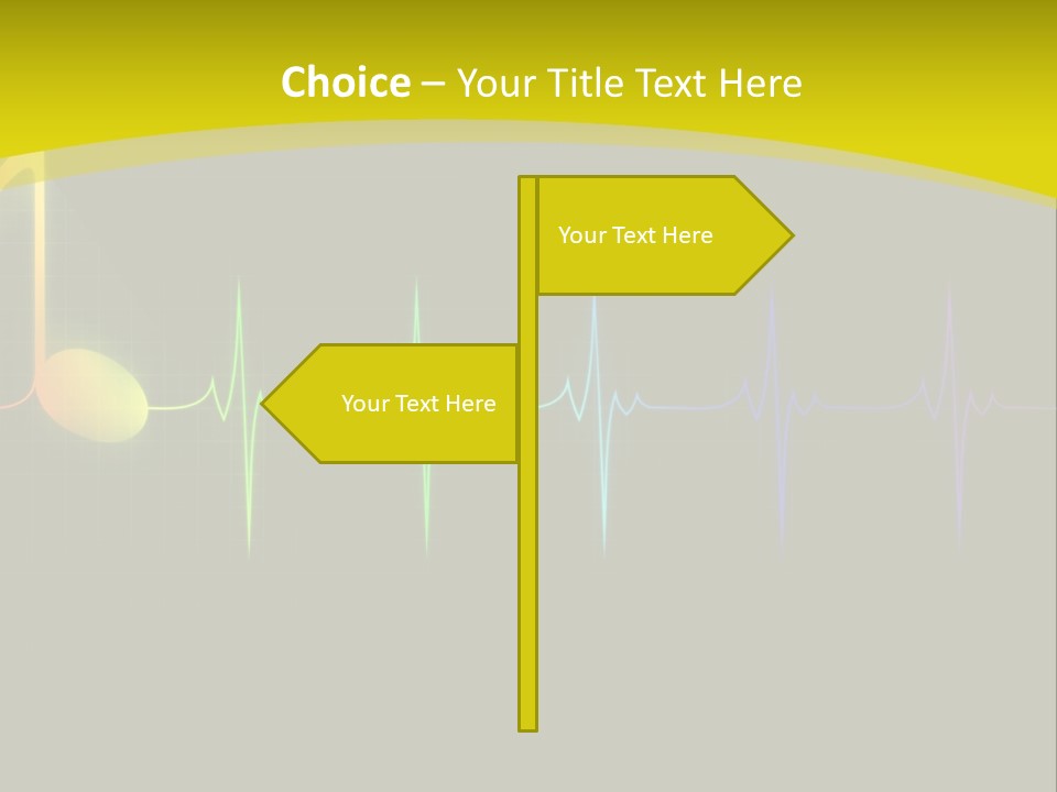 Colorful Rainbow Healthy PowerPoint Template