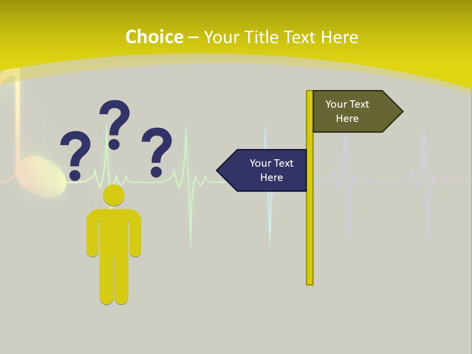 Colorful Rainbow Healthy PowerPoint Template