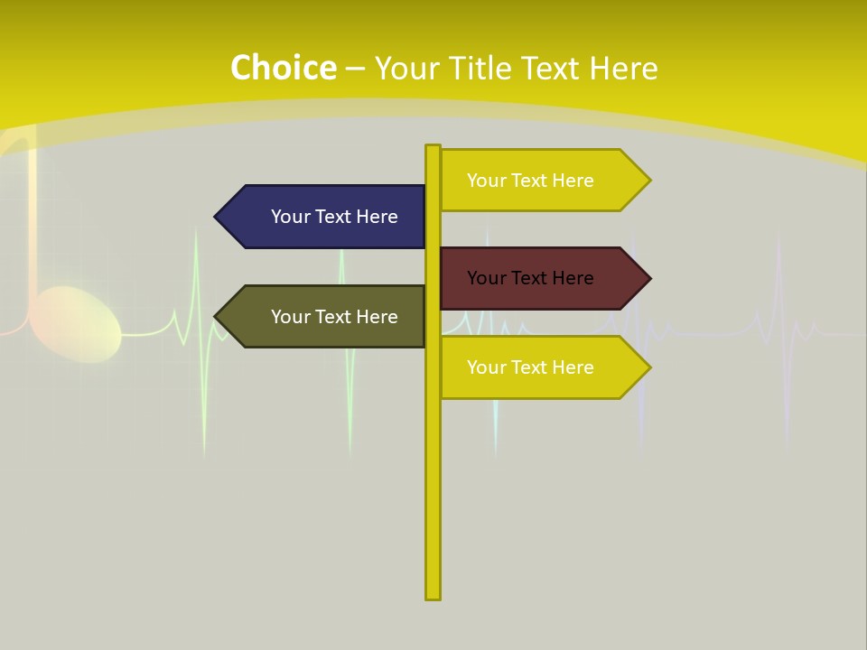 Colorful Rainbow Healthy PowerPoint Template